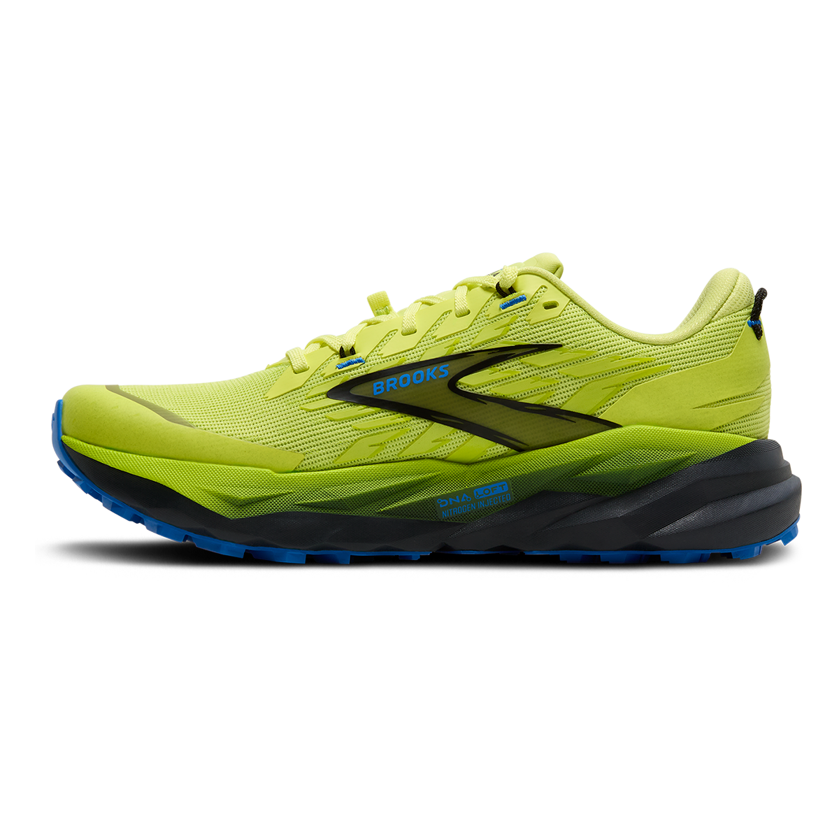 Brooks Cascadia 19 — Black - Black - Ebony — Size D — Width 10 — Lifestyle View
