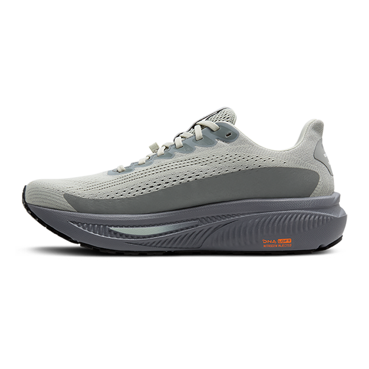 Brooks Ghost 17 GTX — Black - Black - Ebony — Size D — Width 9 — Side View