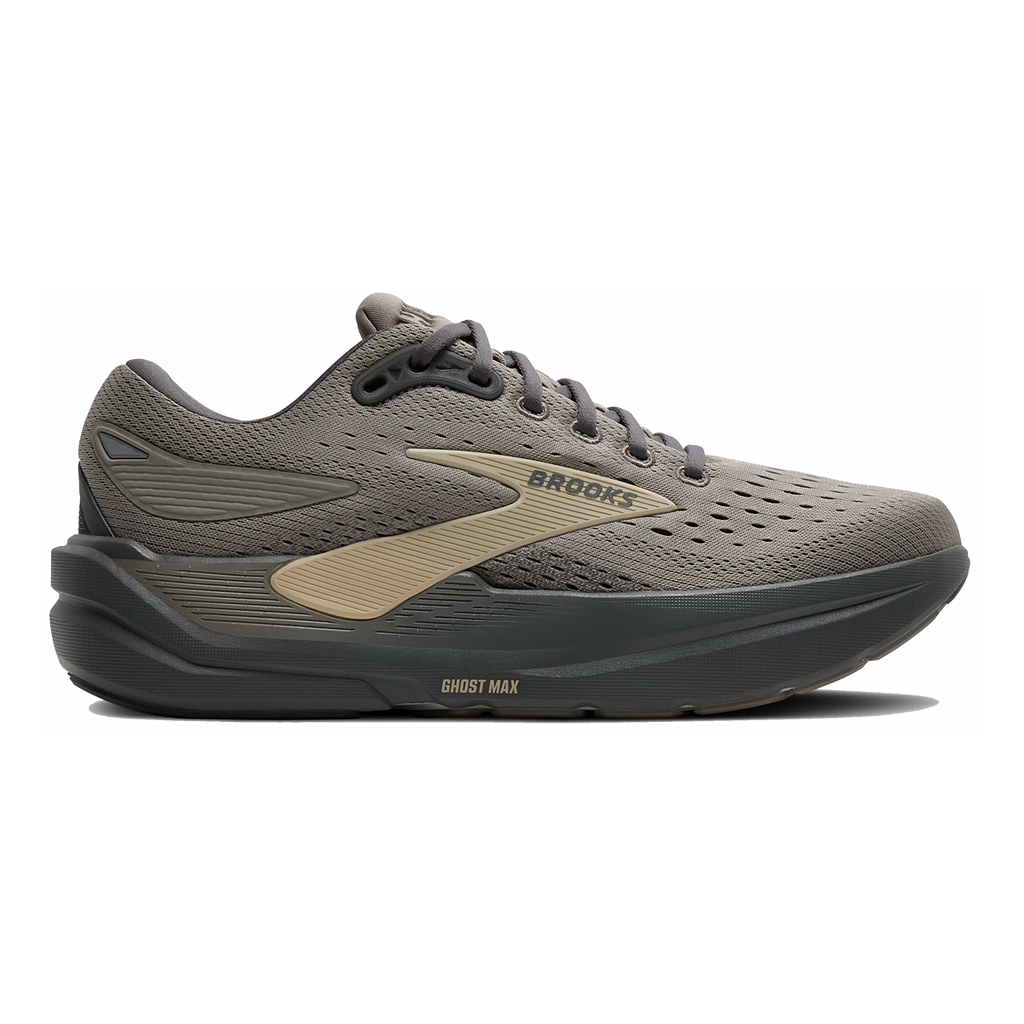 Brooks Ghost Max 3 — Primer Grey - Antarctica - Red — Size D — Width 8 — Alternate View 49