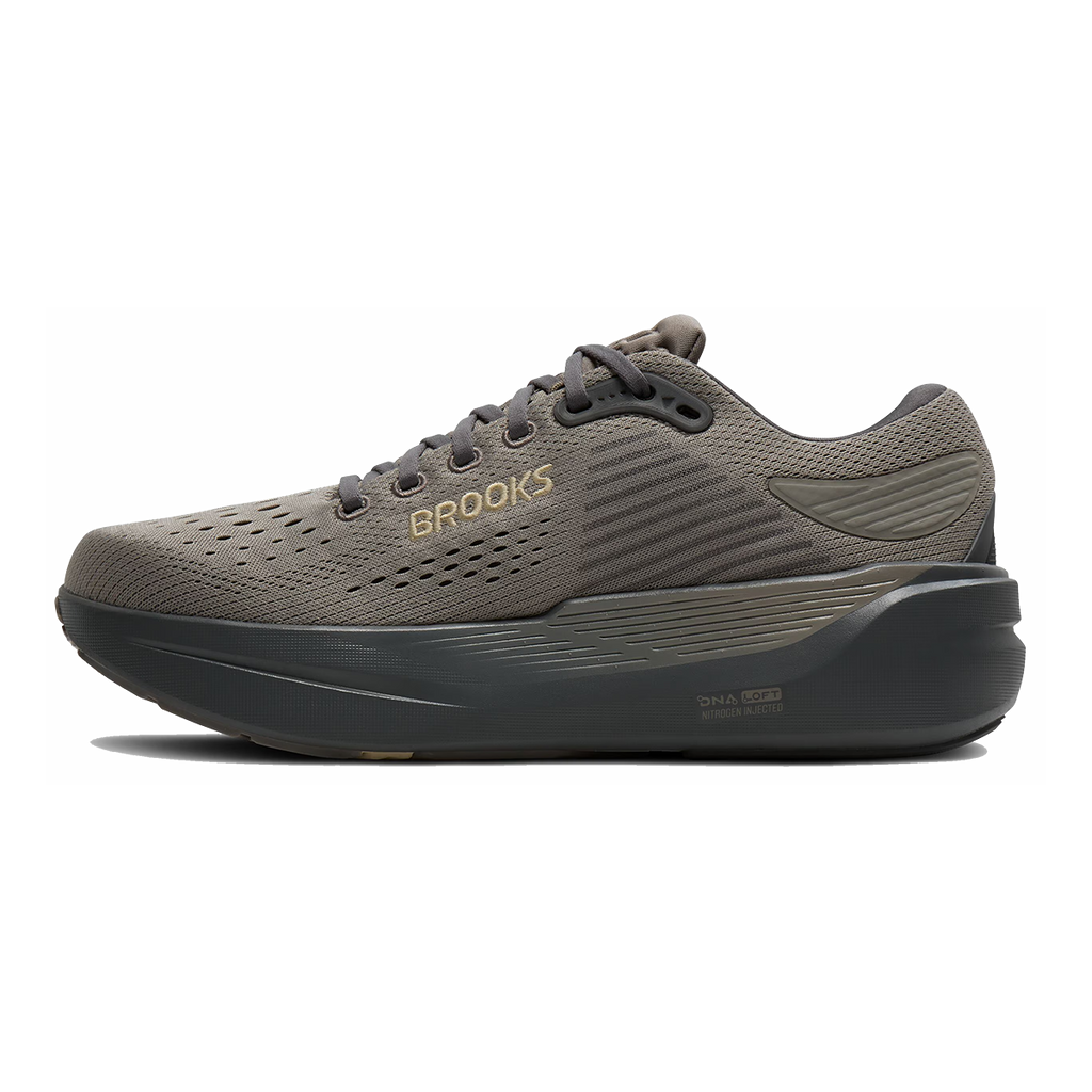 Brooks Ghost Max 3 — Primer Grey - Antarctica - Red — Size D — Width 8 — Alternate View 50