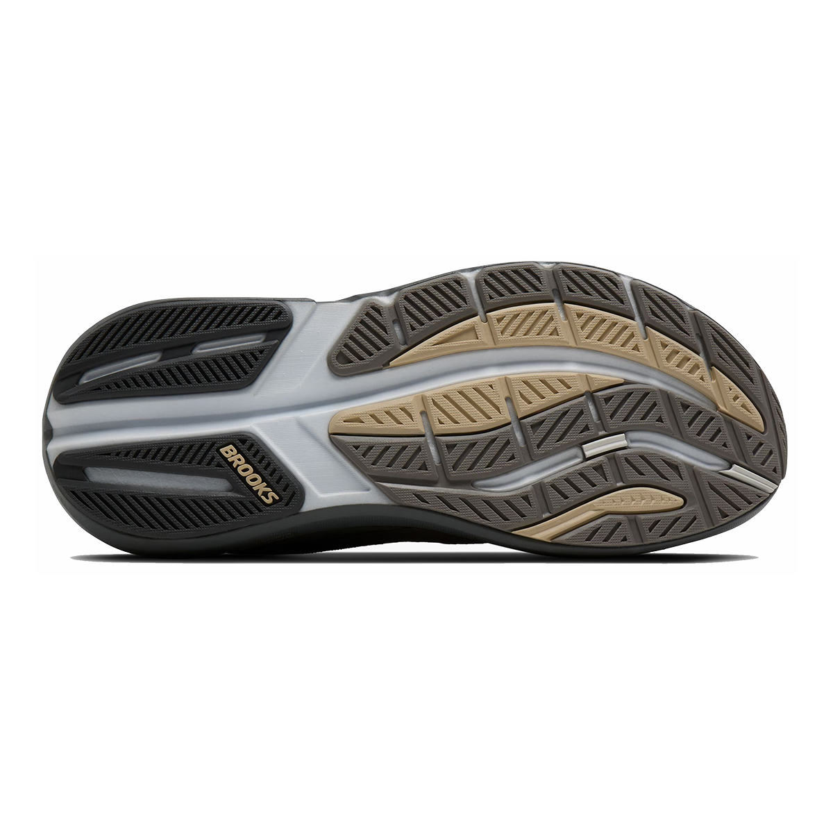 Brooks Ghost Max 3 — Primer Grey - Antarctica - Red — Size D — Width 8 — Alternate View 52
