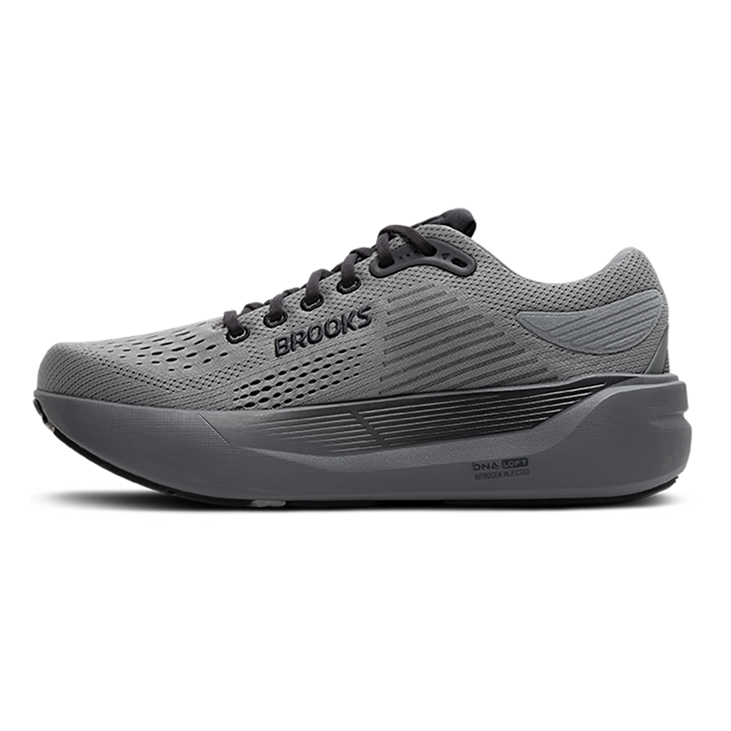 Brooks Ghost Max 3 — Primer Grey - Antarctica - Red — Size D — Width 8 — Alternate View 18