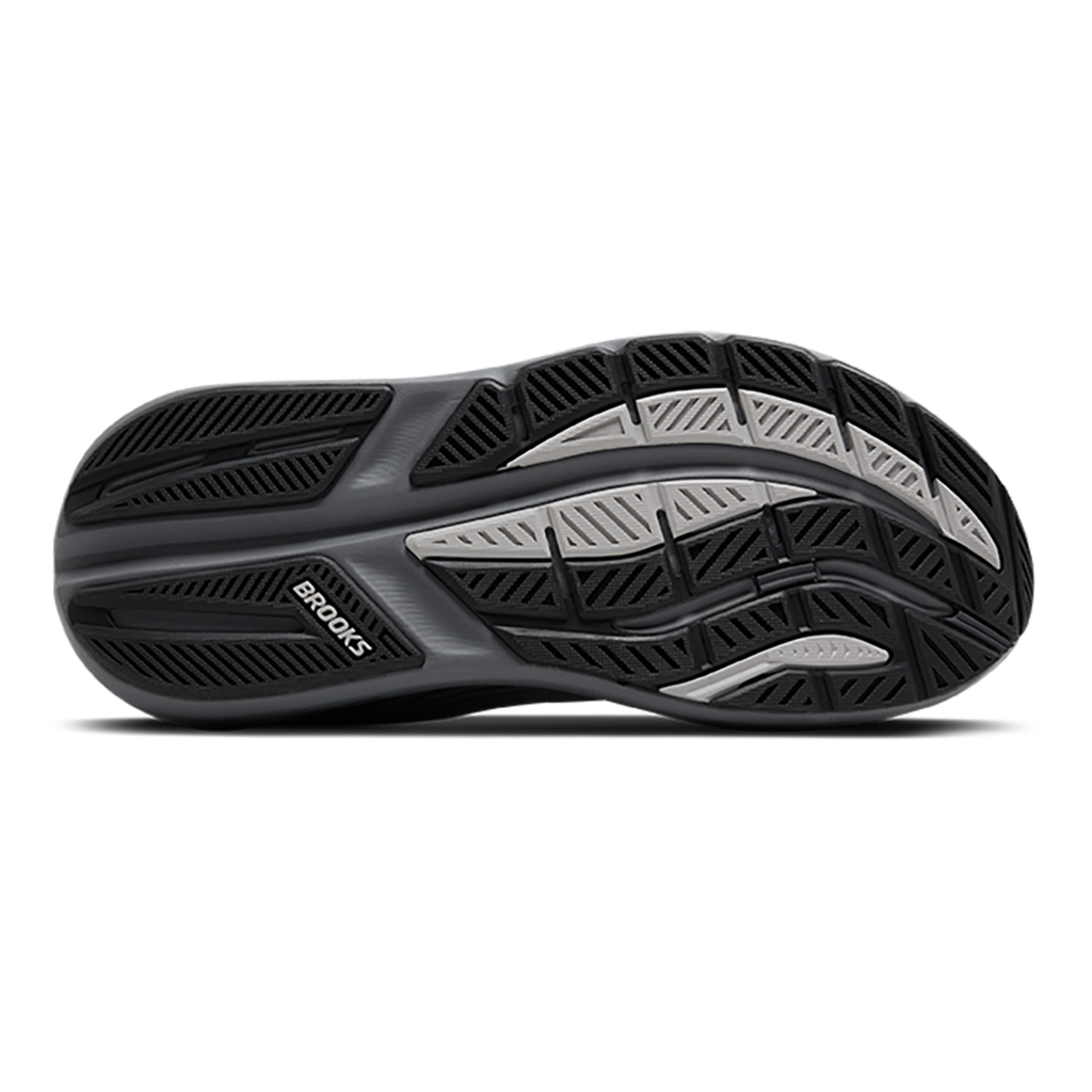 Brooks Ghost Max 3 — Primer Grey - Antarctica - Red — Size D — Width 8 — Alternate View 20