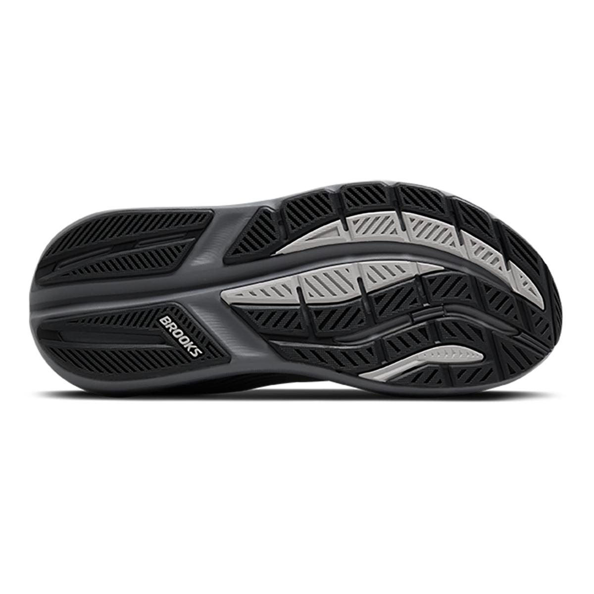 Brooks Ghost Max 3 — Primer Grey - Antarctica - Red — Size D — Width 8 — Alternate View 20