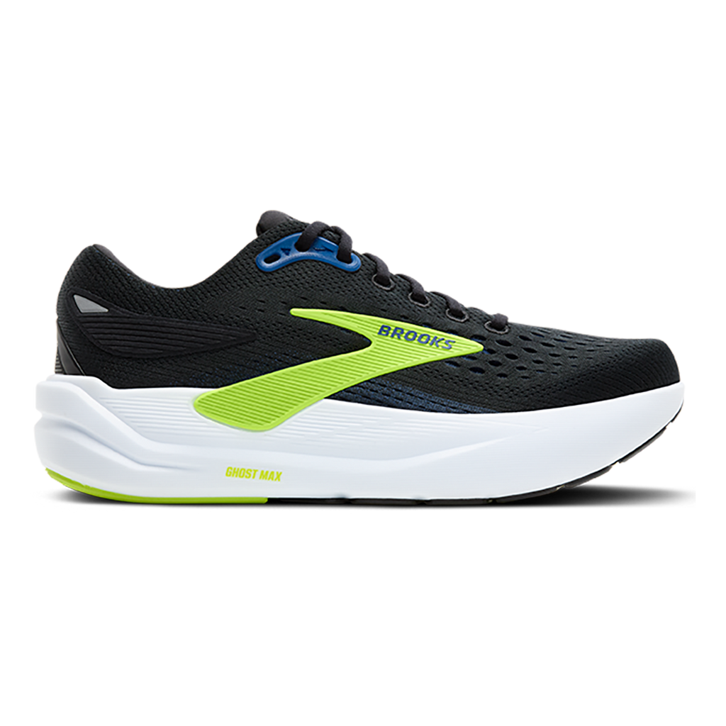 Brooks Ghost Max 3 — Primer Grey - Antarctica - Red — Size D — Width 8 — Alternate View 33