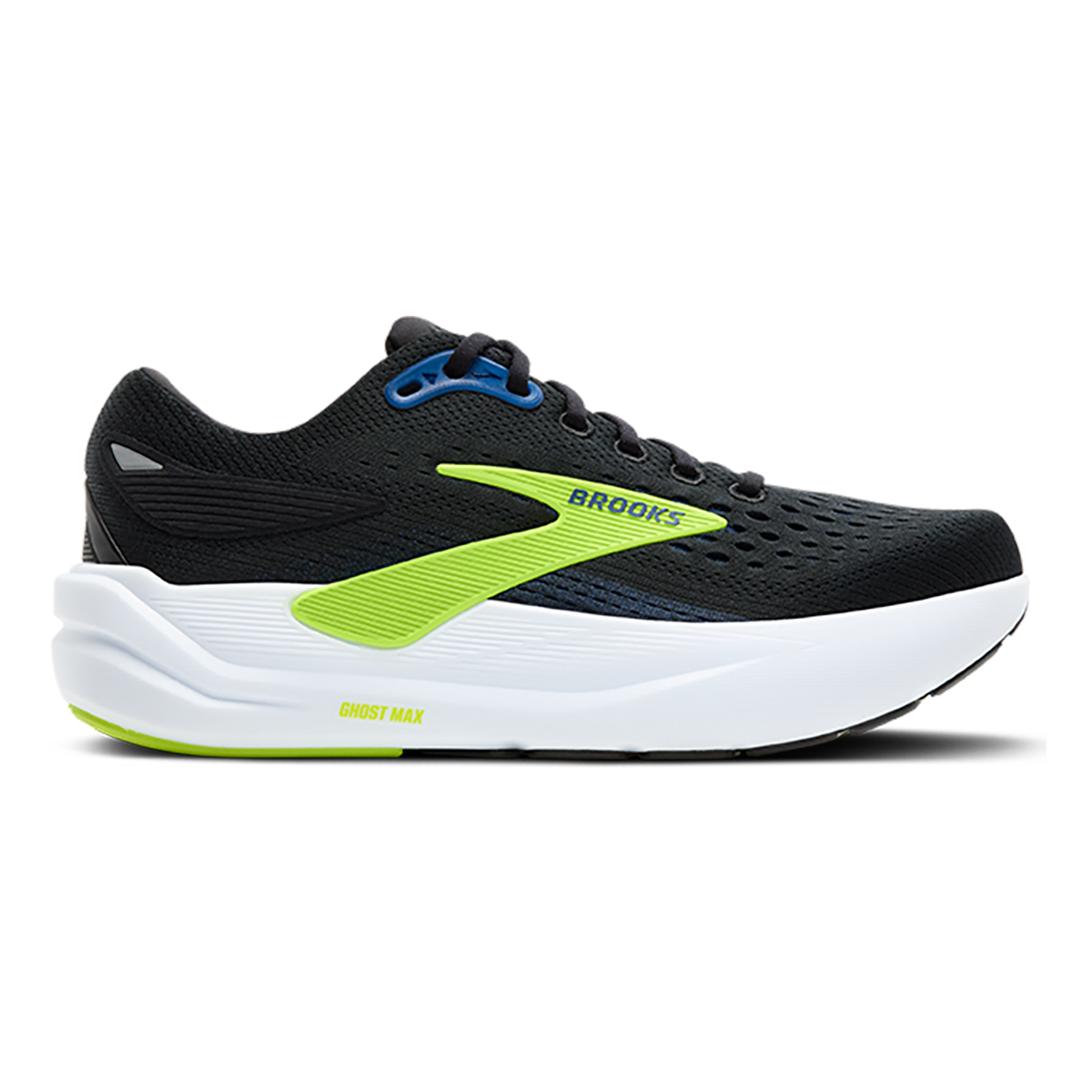 Brooks Ghost Max 3 — Primer Grey - Antarctica - Red — Size D — Width 8 — Alternate View 33