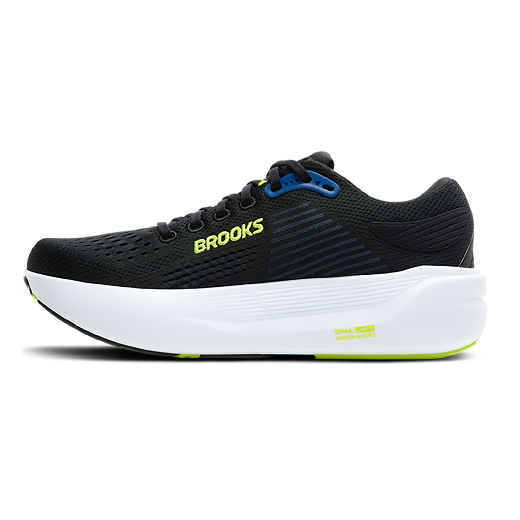 Brooks Ghost Max 3 — Primer Grey - Antarctica - Red — Size D — Width 8 — Alternate View 34