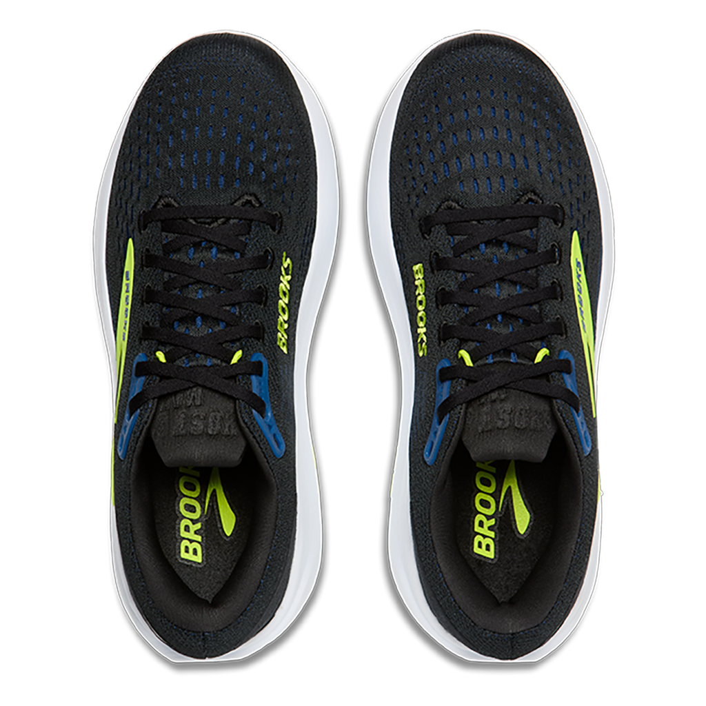 Brooks Ghost Max 3 — Primer Grey - Antarctica - Red — Size D — Width 8 — Alternate View 35