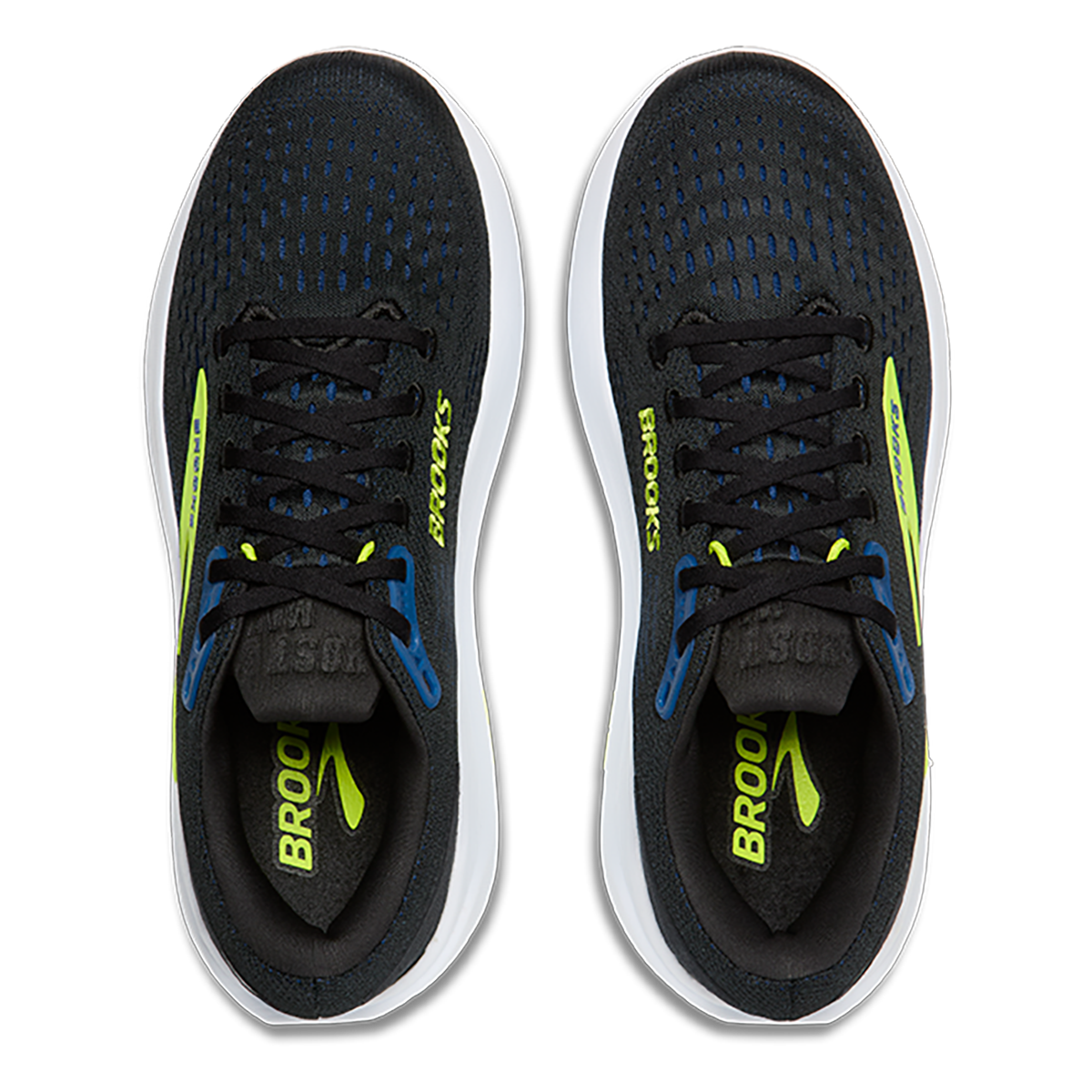 Brooks Ghost Max 3 — Primer Grey - Antarctica - Red — Size D — Width 8 — Alternate View 35