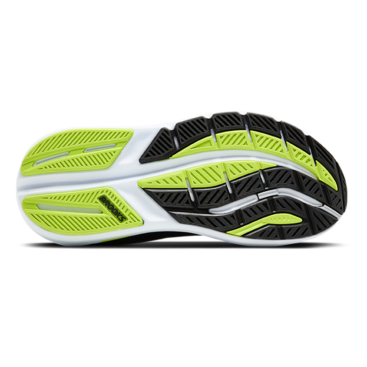 Brooks Ghost Max 3 — Primer Grey - Antarctica - Red — Size D — Width 8 — Alternate View 36