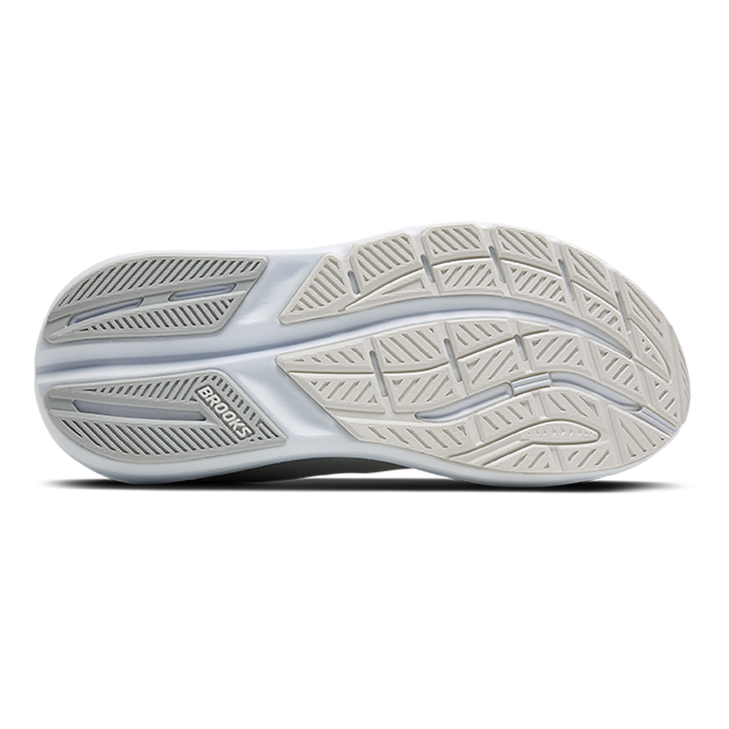 Brooks Ghost Max 3 — Primer Grey - Antarctica - Red — Size D — Width 8 — Alternate View 28