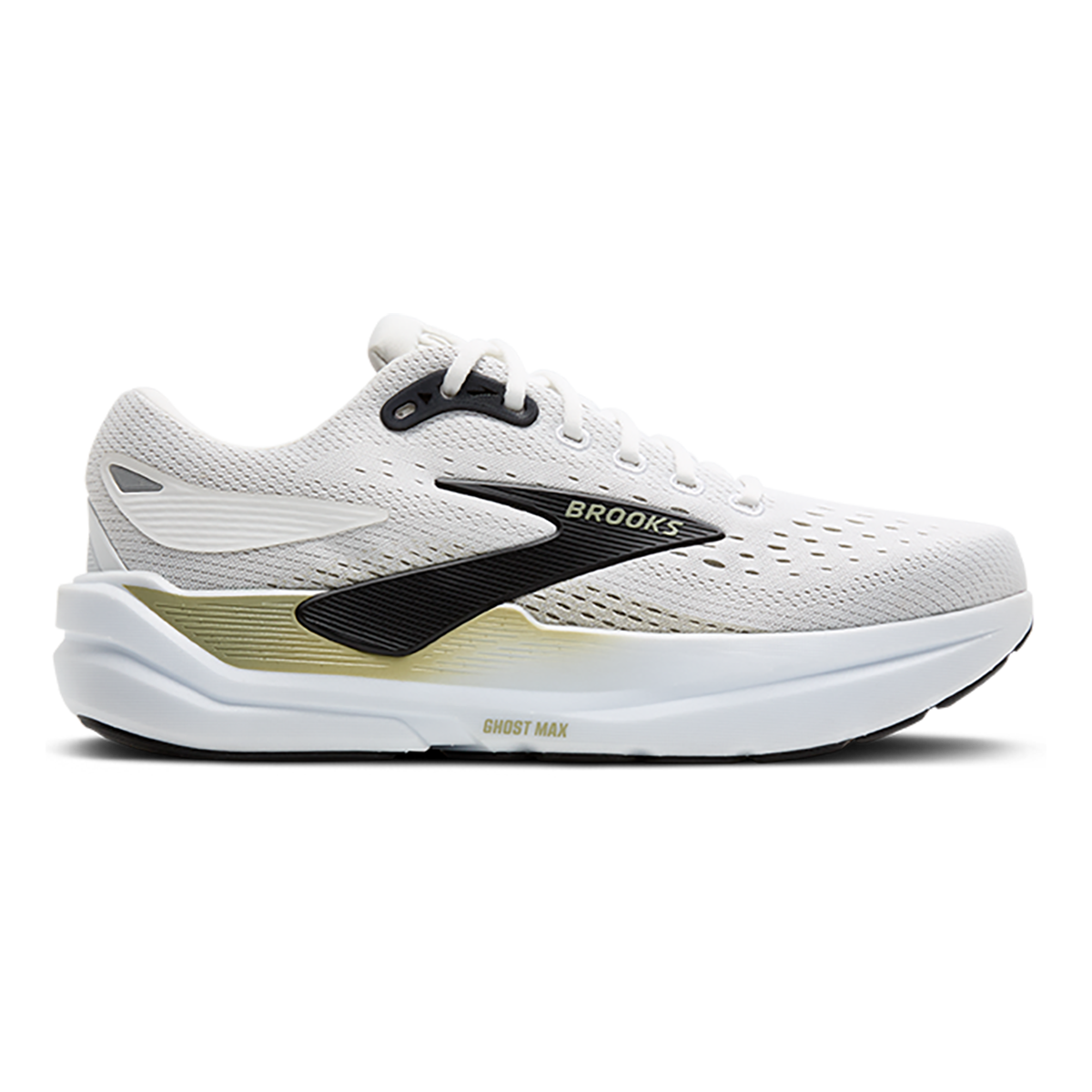 Brooks Ghost Max 3 — Primer Grey - Antarctica - Red — Size D — Width 8 — Alternate View 37