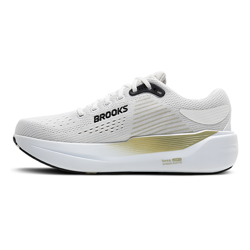 Brooks Ghost Max 3 — Primer Grey - Antarctica - Red — Size D — Width 8 — Alternate View 38