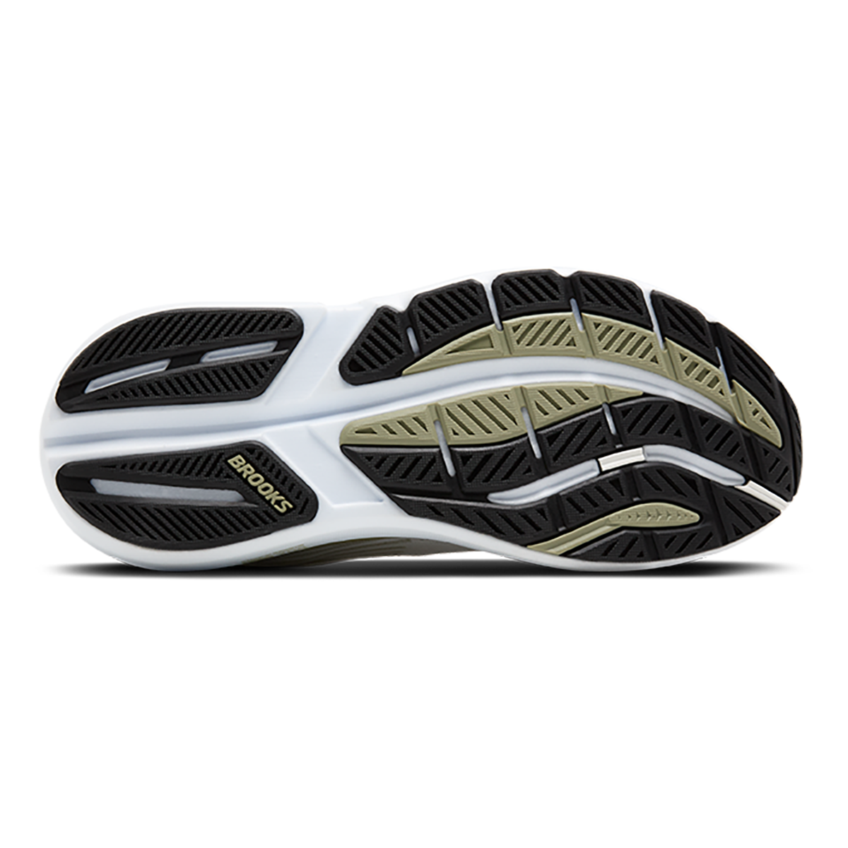 Brooks Ghost Max 3 — Primer Grey - Antarctica - Red — Size D — Width 8 — Alternate View 40