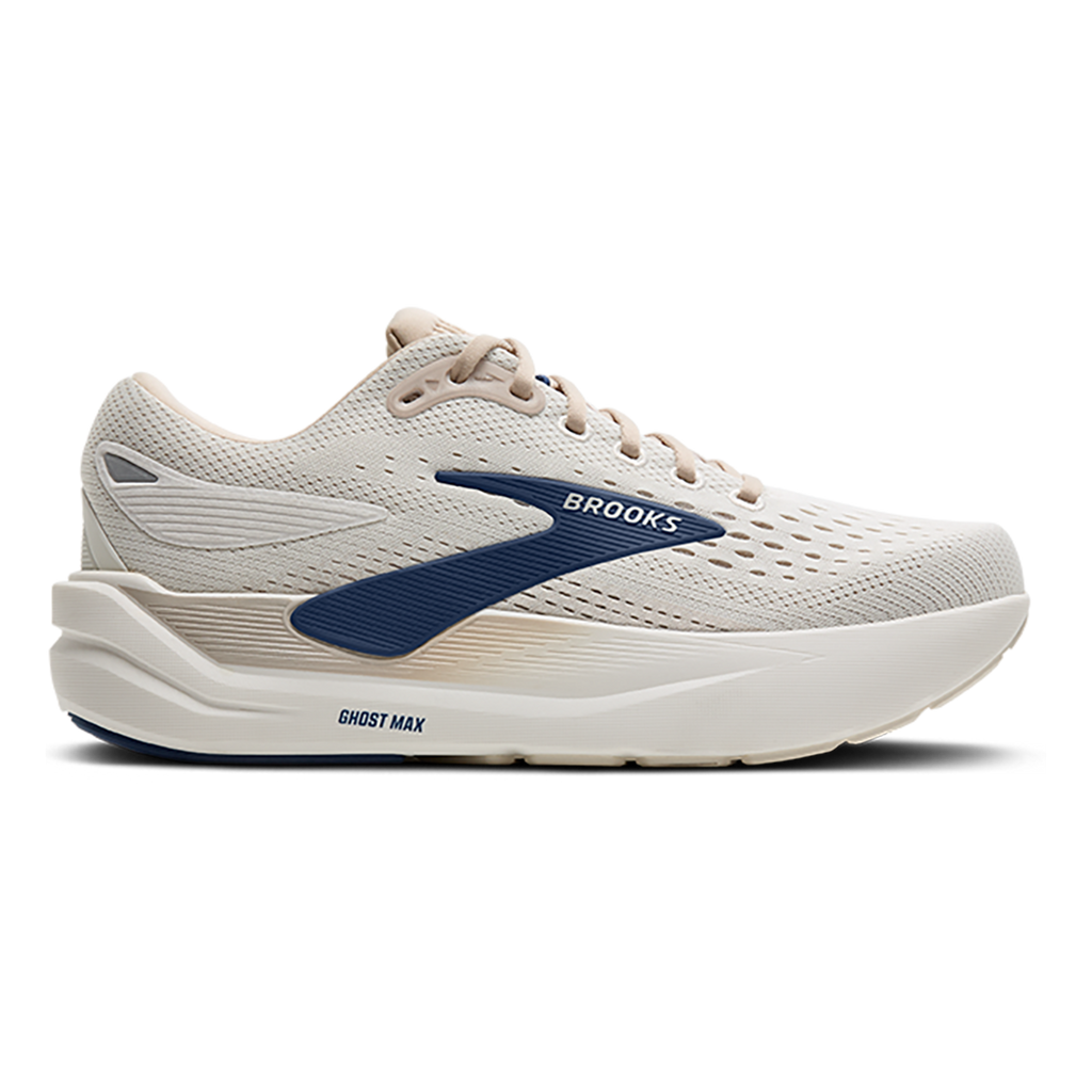 Brooks Ghost Max 3 — Primer Grey - Antarctica - Red — Size D — Width 8 — Alternate View 13
