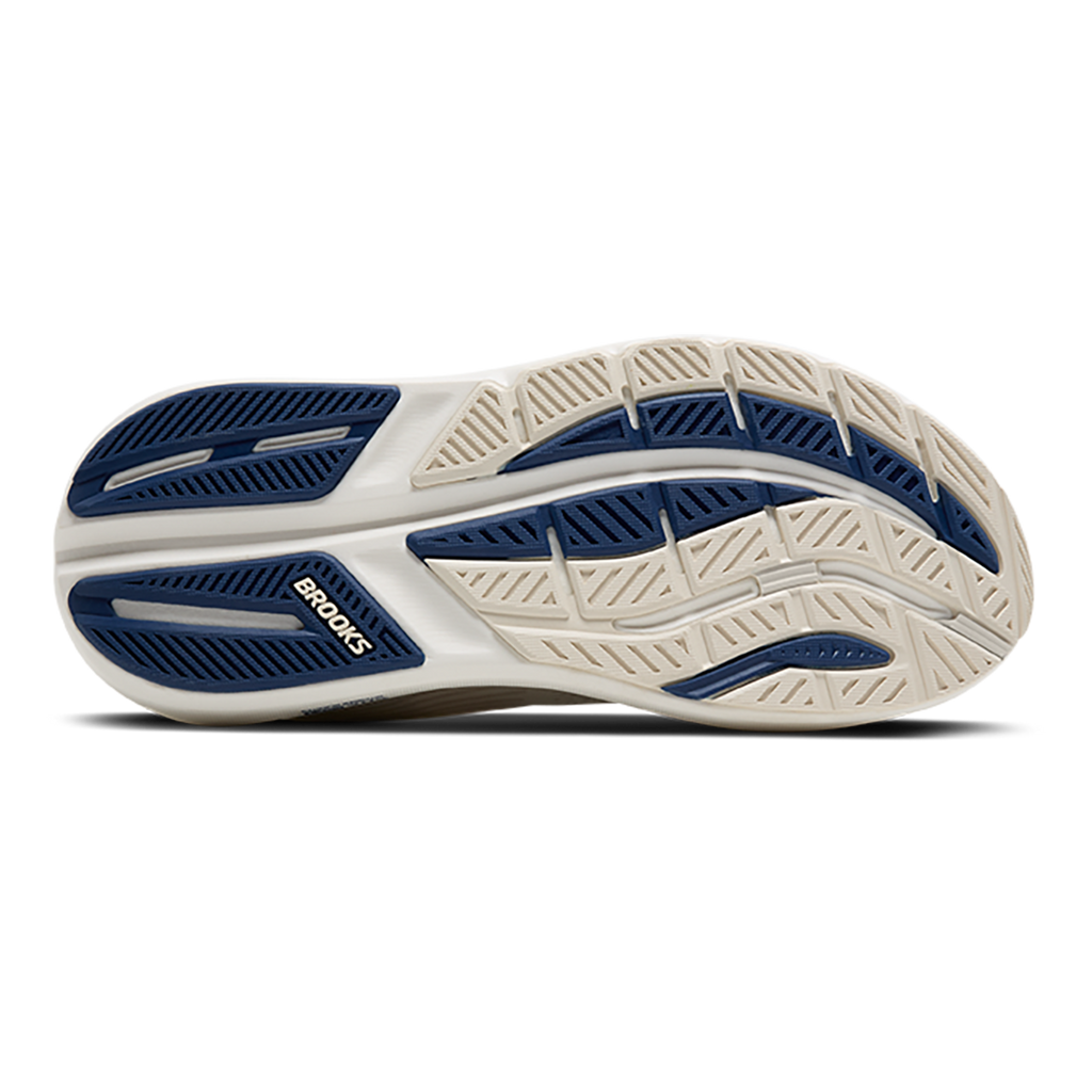 Brooks Ghost Max 3 — Primer Grey - Antarctica - Red — Size D — Width 8 — Alternate View 16