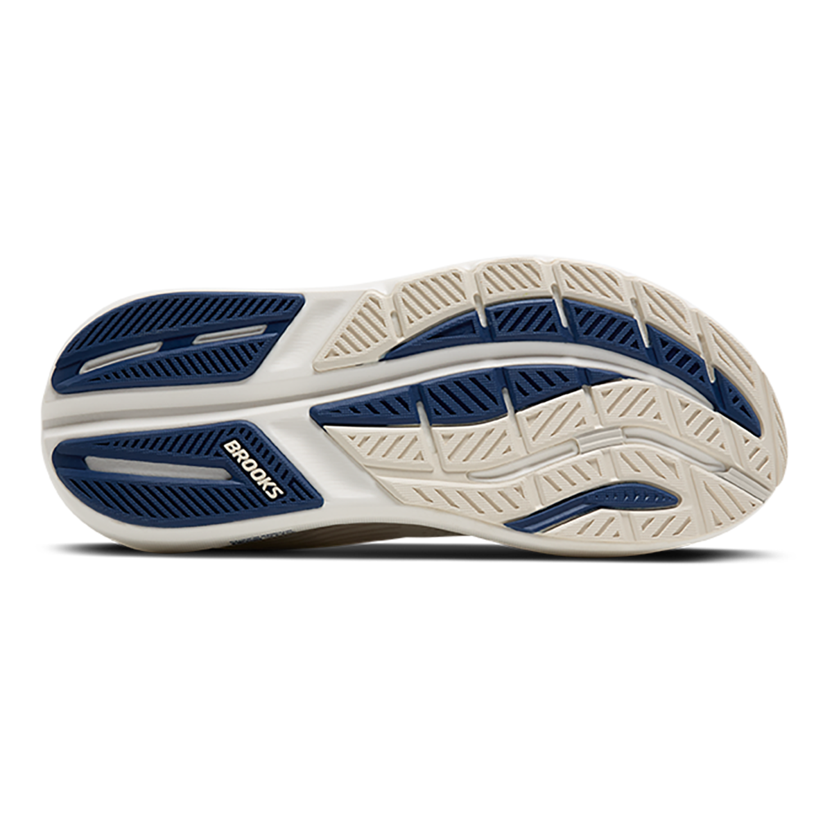 Brooks Ghost Max 3 — Primer Grey - Antarctica - Red — Size D — Width 8 — Alternate View 16