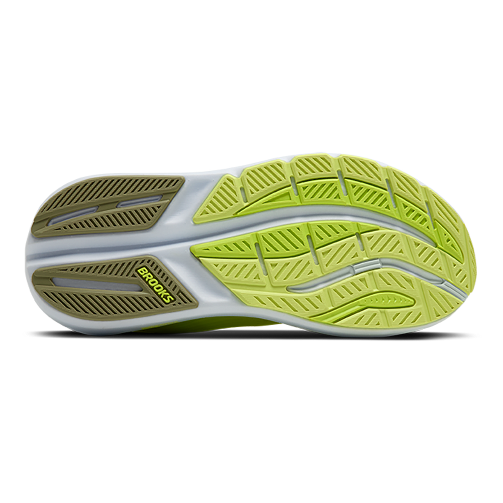 Brooks Ghost Max 3 — Primer Grey - Antarctica - Red — Size D — Width 8 — Alternate View 48