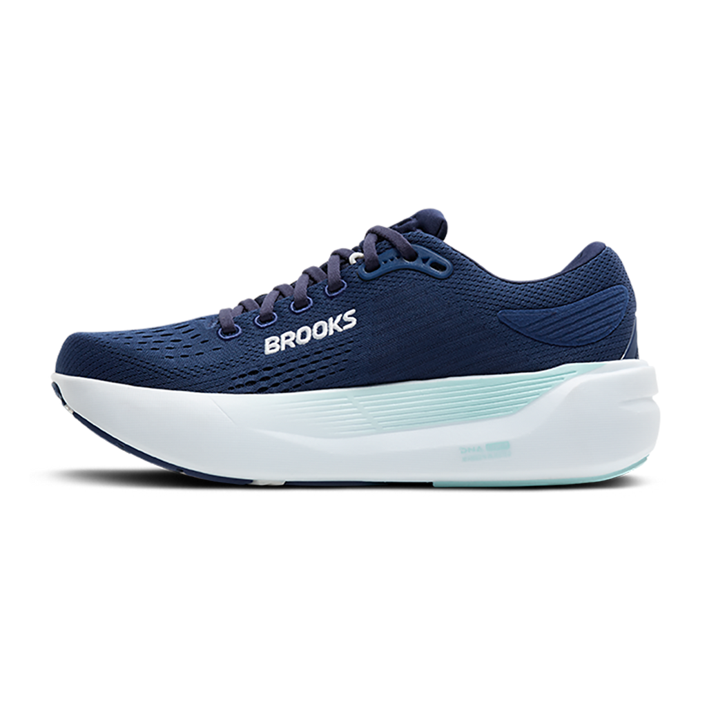 Brooks Ghost Max 3 — Primer Grey - Antarctica - Red — Size D — Width 8 — Alternate View 22