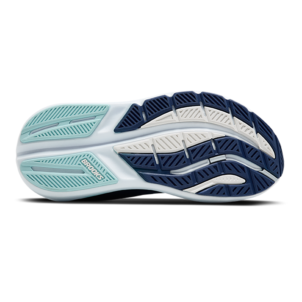 Brooks Ghost Max 3 — Primer Grey - Antarctica - Red — Size D — Width 8 — Alternate View 24