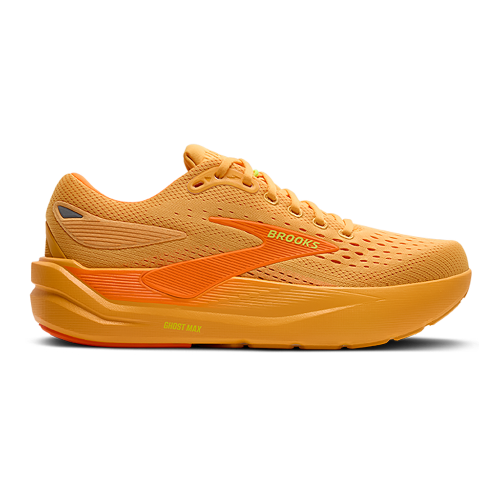 Brooks Ghost Max 3 — Primer Grey - Antarctica - Red — Size D — Width 8 — Alternate View 9