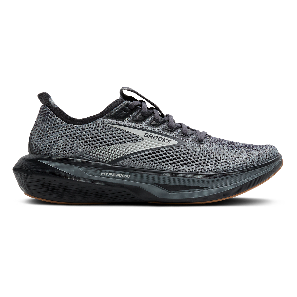 Brooks Hyperion 3 — Oyster Mushroom - Black - Tea — Size D — Width 9.5 — Alternate View 17