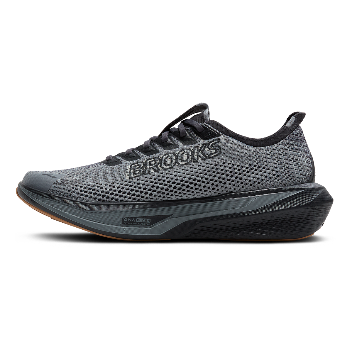 Brooks Hyperion 3 — Oyster Mushroom - Black - Tea — Size D — Width 9.5 — Alternate View 18