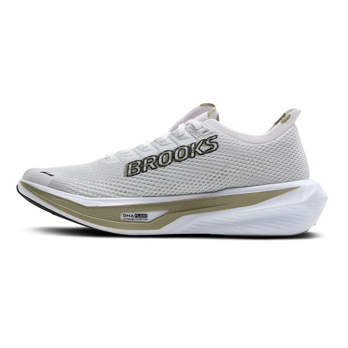 Brooks Hyperion 3 — Oyster Mushroom - Black - Tea — Size D — Width 9.5 — Lifestyle View
