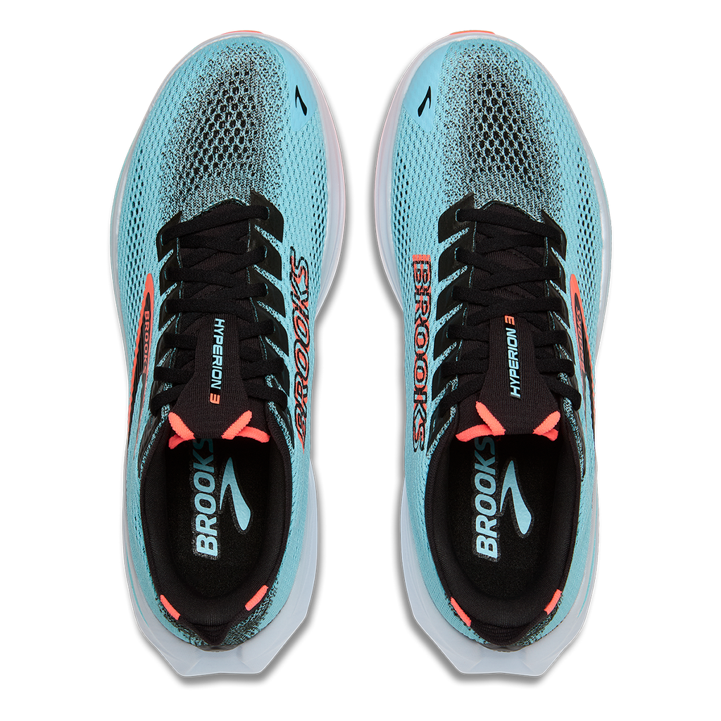 Brooks Hyperion 3 — Oyster Mushroom - Black - Tea — Size D — Width 9.5 — Alternate View 15