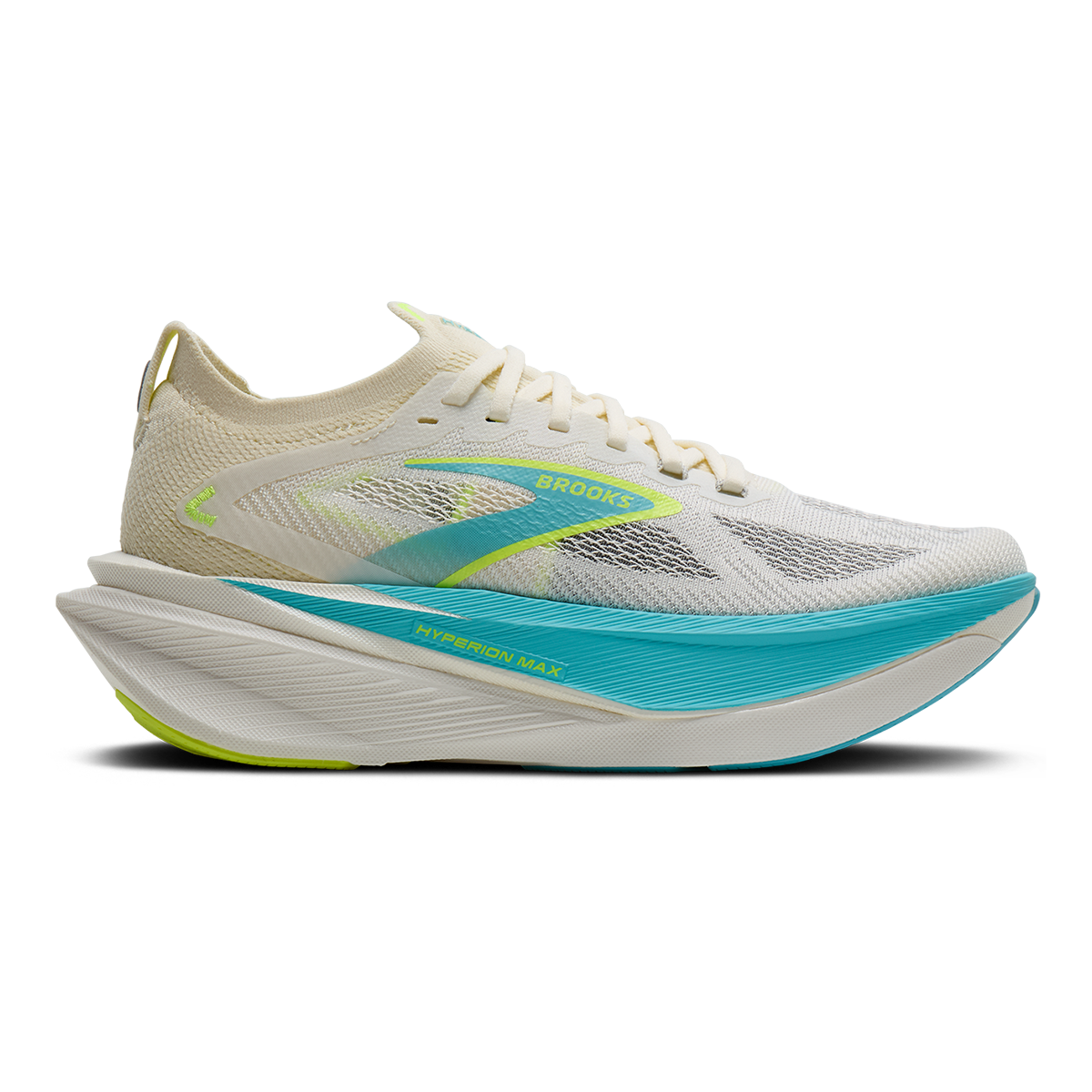 Brooks Hyperion Max 3 — Coconut - Green Gecko - Pink Clay — Size D — Width 8 — Alternate View 13