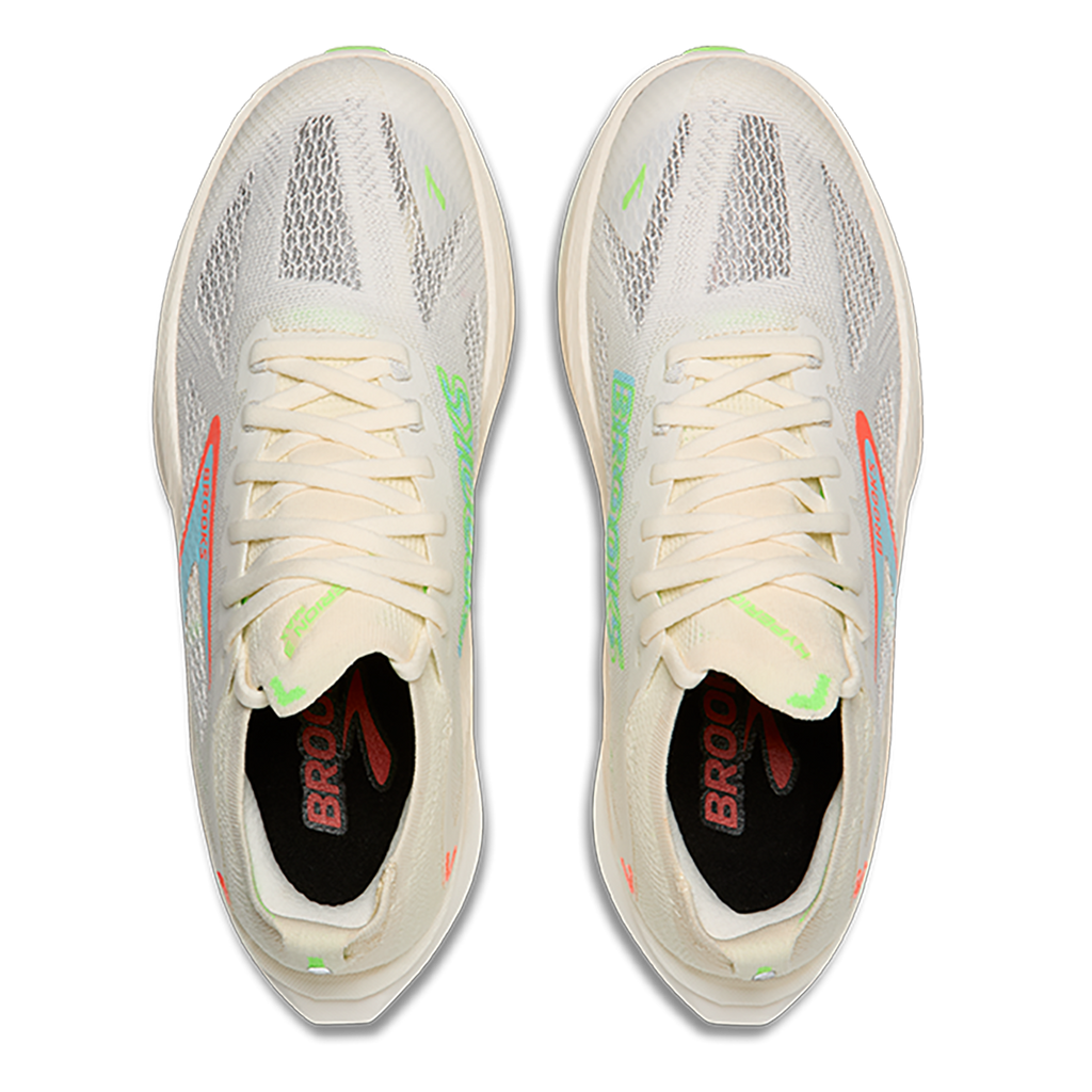 Brooks Hyperion Max 3 — Coconut - Green Gecko - Pink Clay — Size D — Width 8 — Alternate View 11