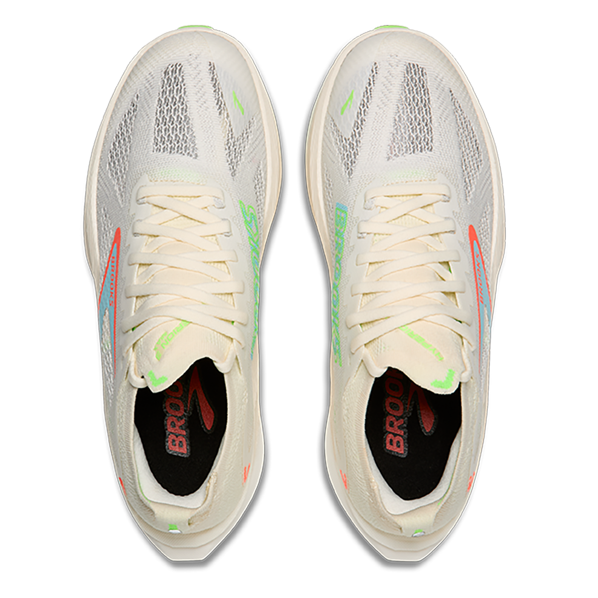 Brooks Hyperion Max 3 — Coconut - Green Gecko - Pink Clay — Size D — Width 8 — Alternate View 11