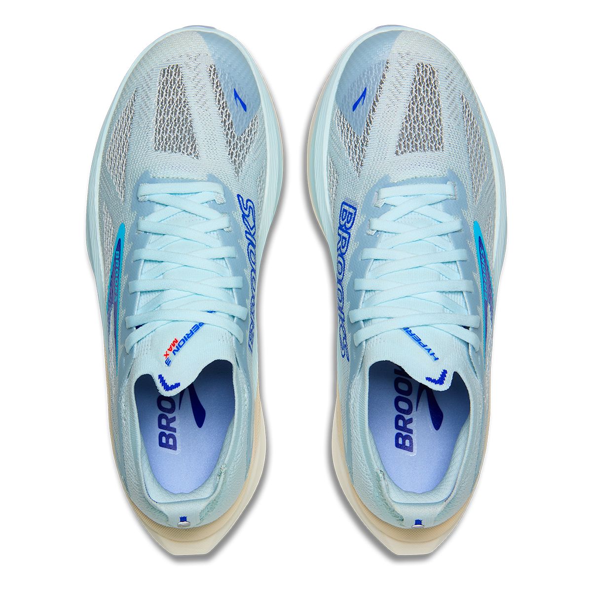 Brooks Hyperion Max 3 — Coconut - Green Gecko - Pink Clay — Size D — Width 8 — Alternate View 19