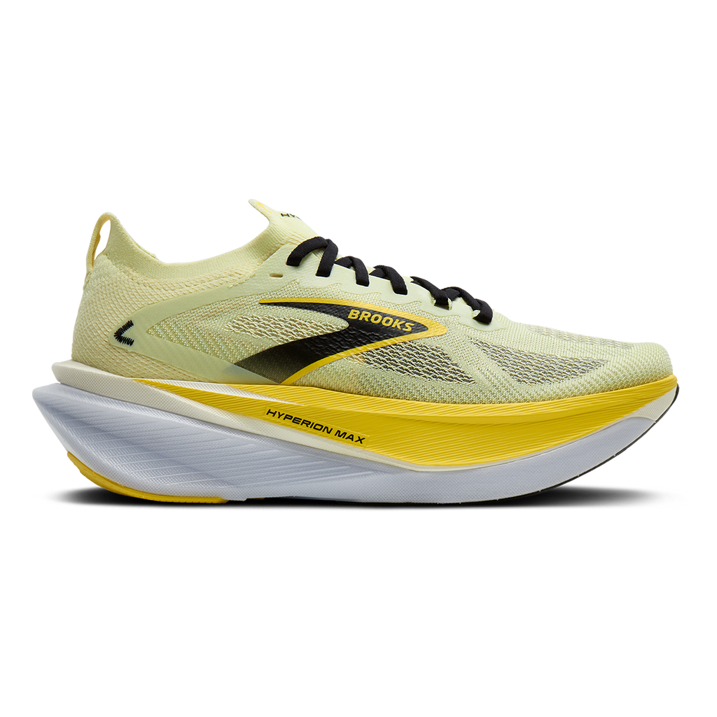 Brooks Hyperion Max 3 — Coconut - Green Gecko - Pink Clay — Size D — Width 8 — Front View