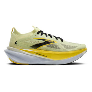 Brooks Hyperion Max 3 — Coconut - Green Gecko - Pink Clay — Size D — Width 8 — Front View