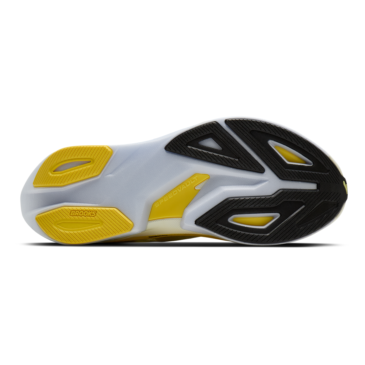 Brooks Hyperion Max 3 — Coconut - Green Gecko - Pink Clay — Size D — Width 8 — Top View