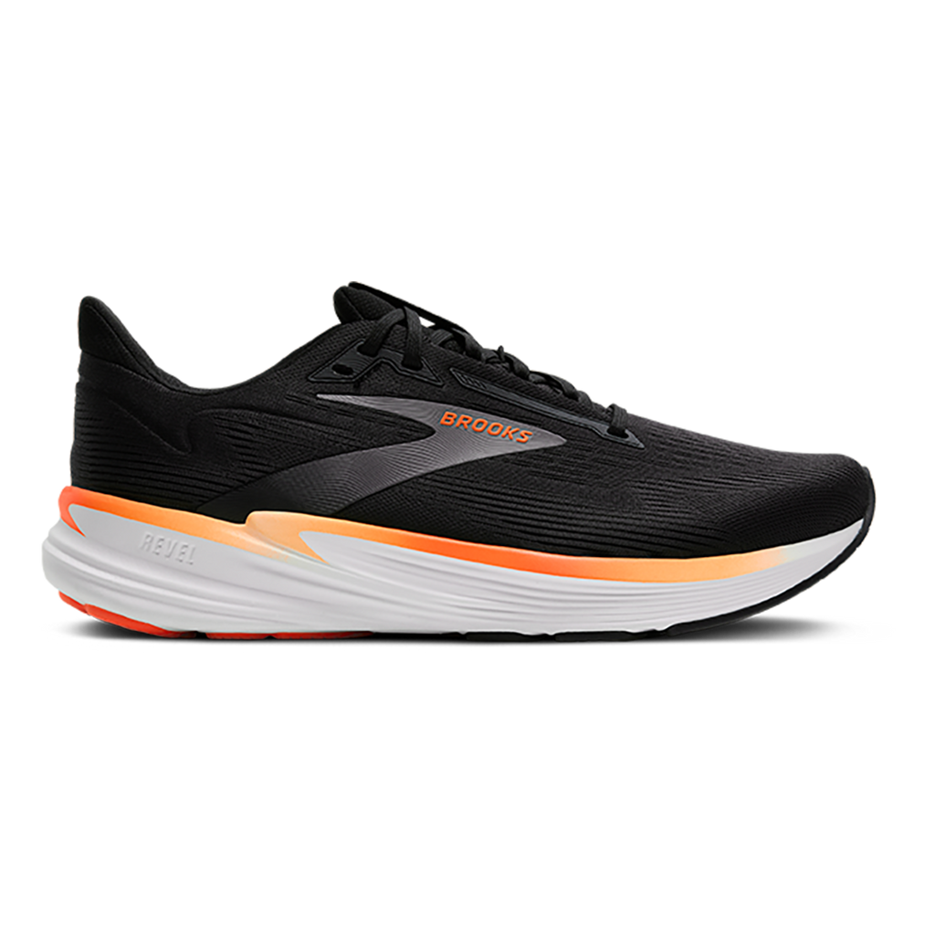 Brooks Revel 8 — Primer - Blackened Pearl — Size D — Width 7 — Front View