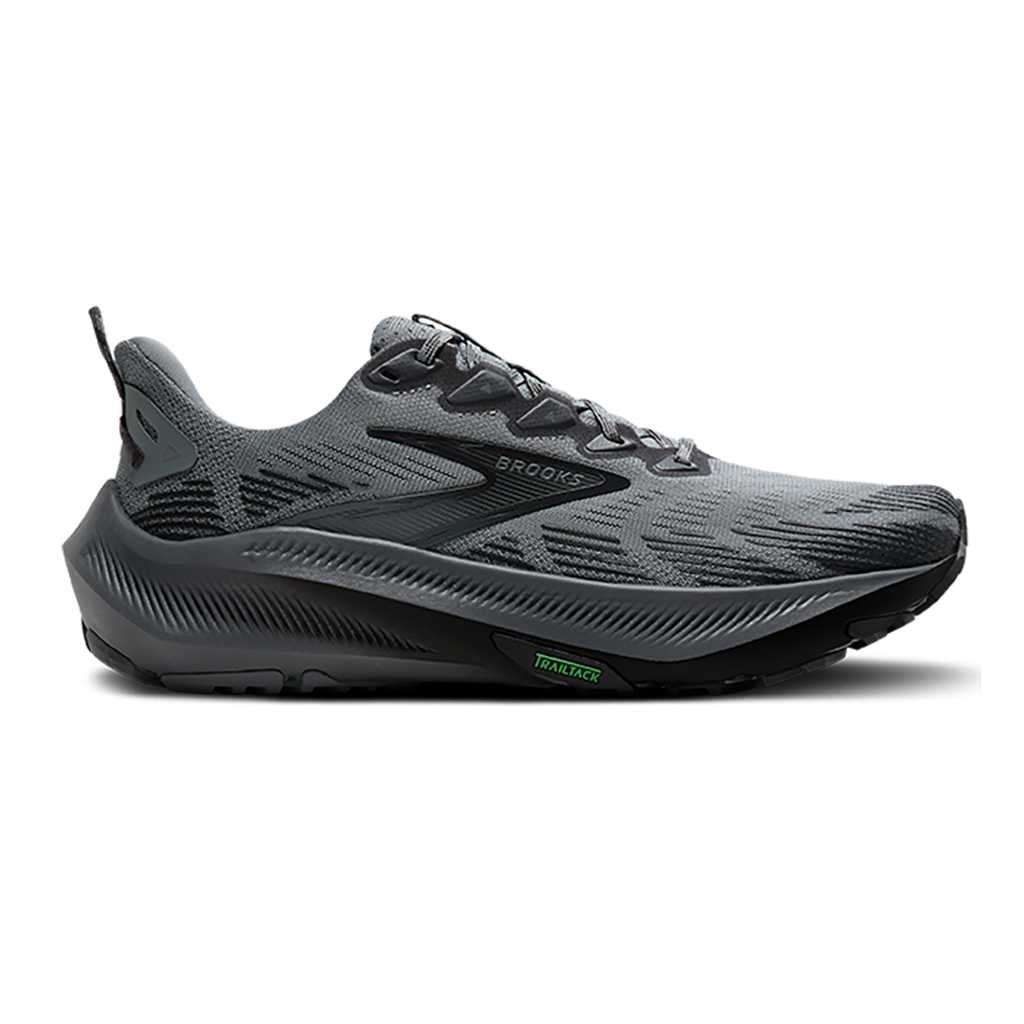 Brooks Ghost Trail — Atlantic Deep - Black - Green — Size D — Width 7 — Alternate View 9
