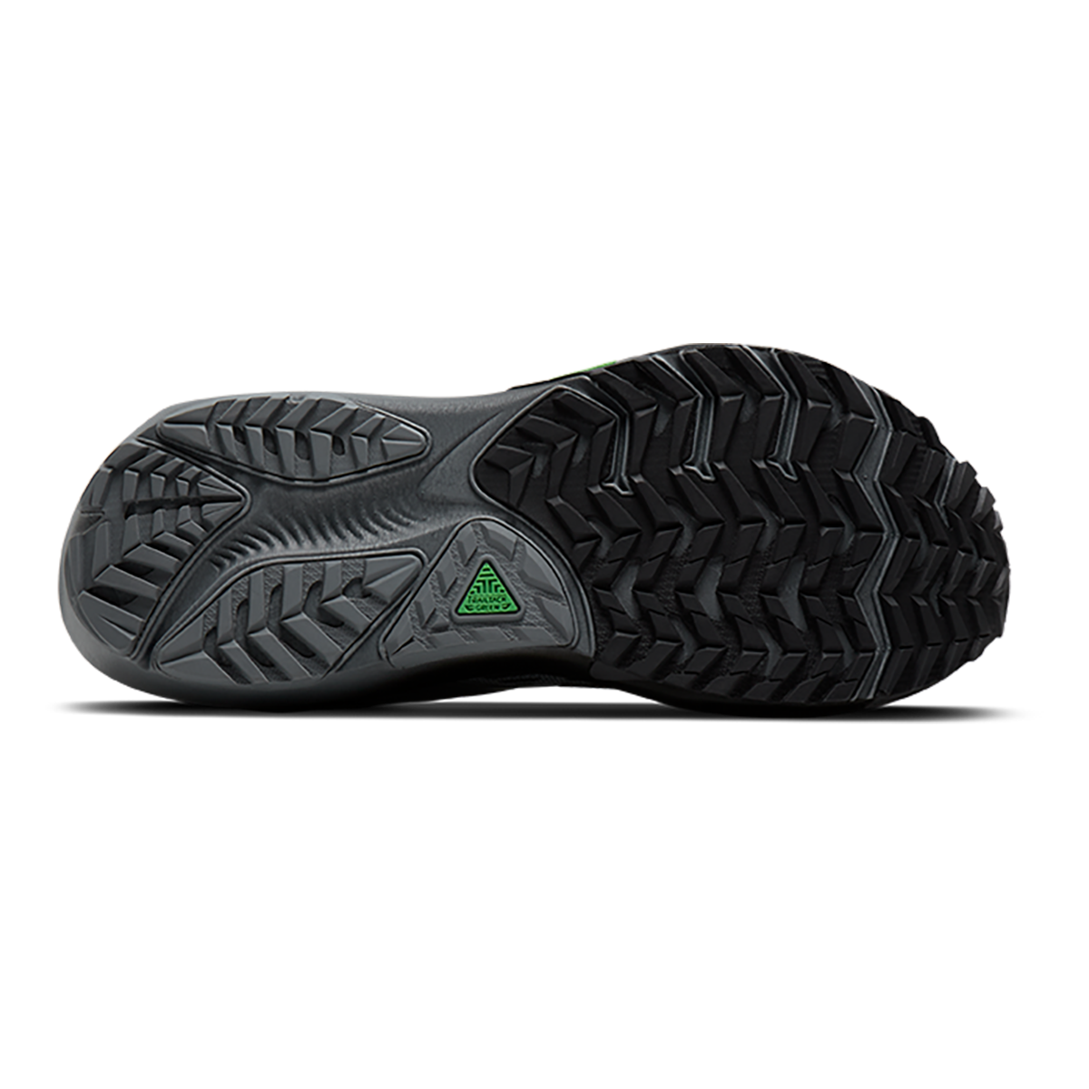 Brooks Ghost Trail — Atlantic Deep - Black - Green — Size D — Width 7 — Alternate View 12