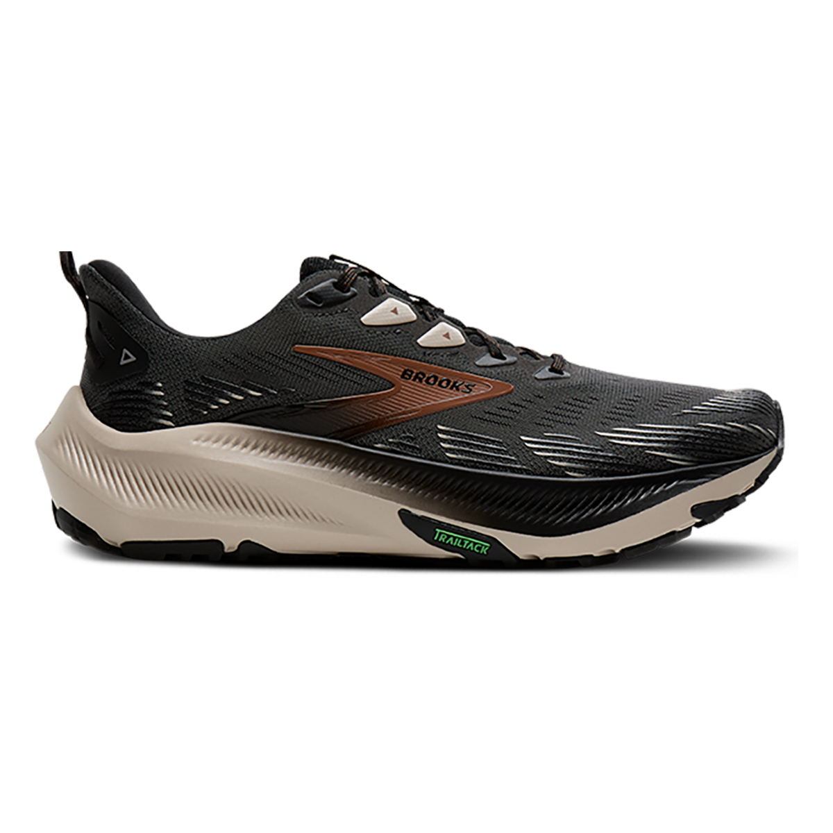 Brooks Ghost Trail — Atlantic Deep - Black - Green — Size D — Width 7 — Alternate View 14