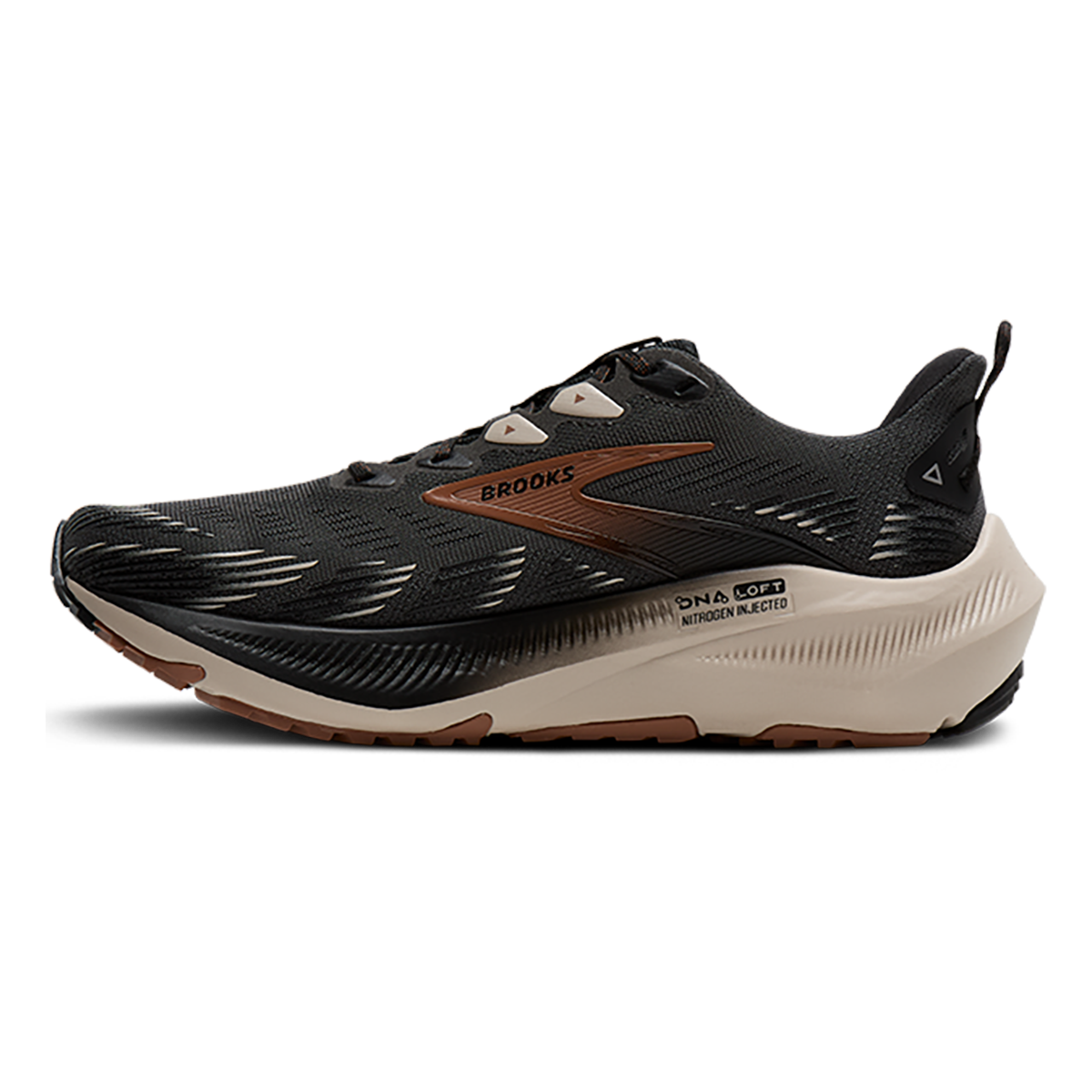 Brooks Ghost Trail — Atlantic Deep - Black - Green — Size D — Width 7 — Alternate View 17
