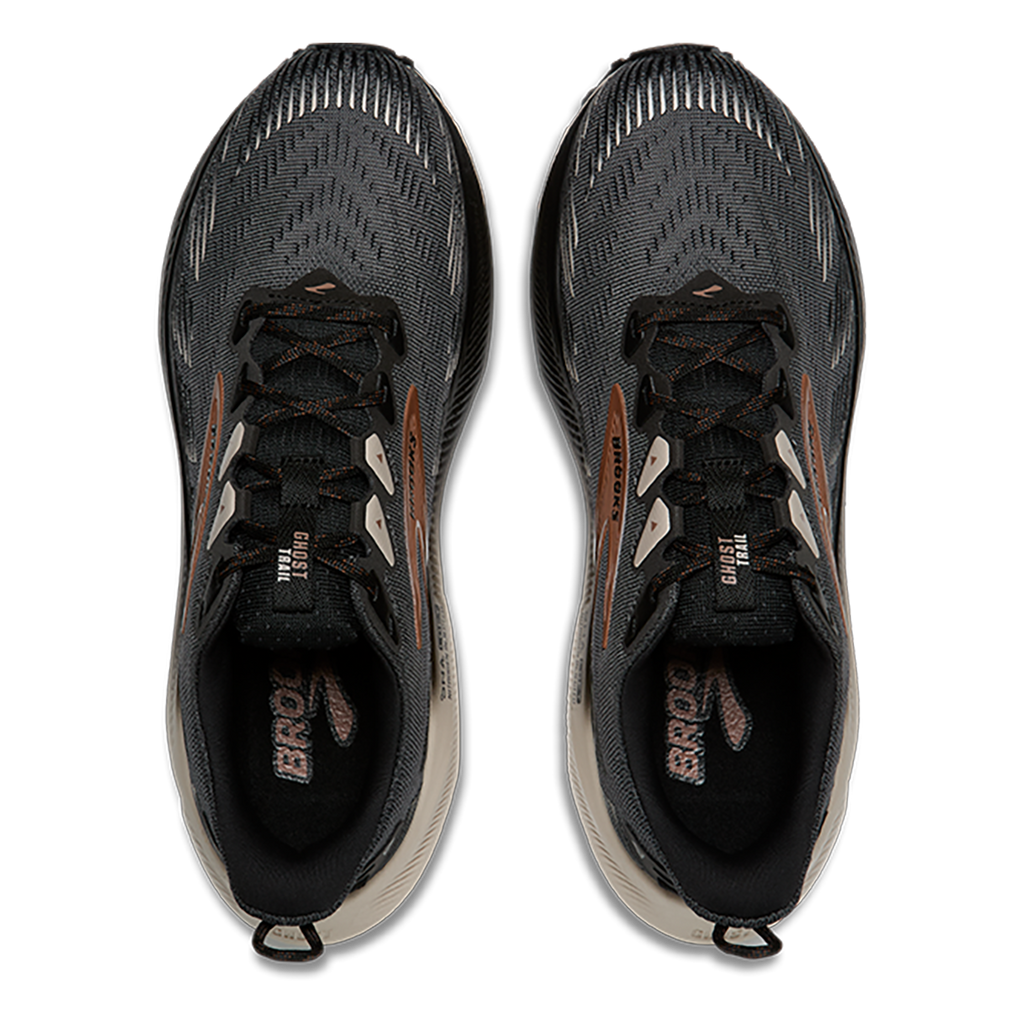 Brooks Ghost Trail — Atlantic Deep - Black - Green — Size D — Width 7 — Alternate View 18