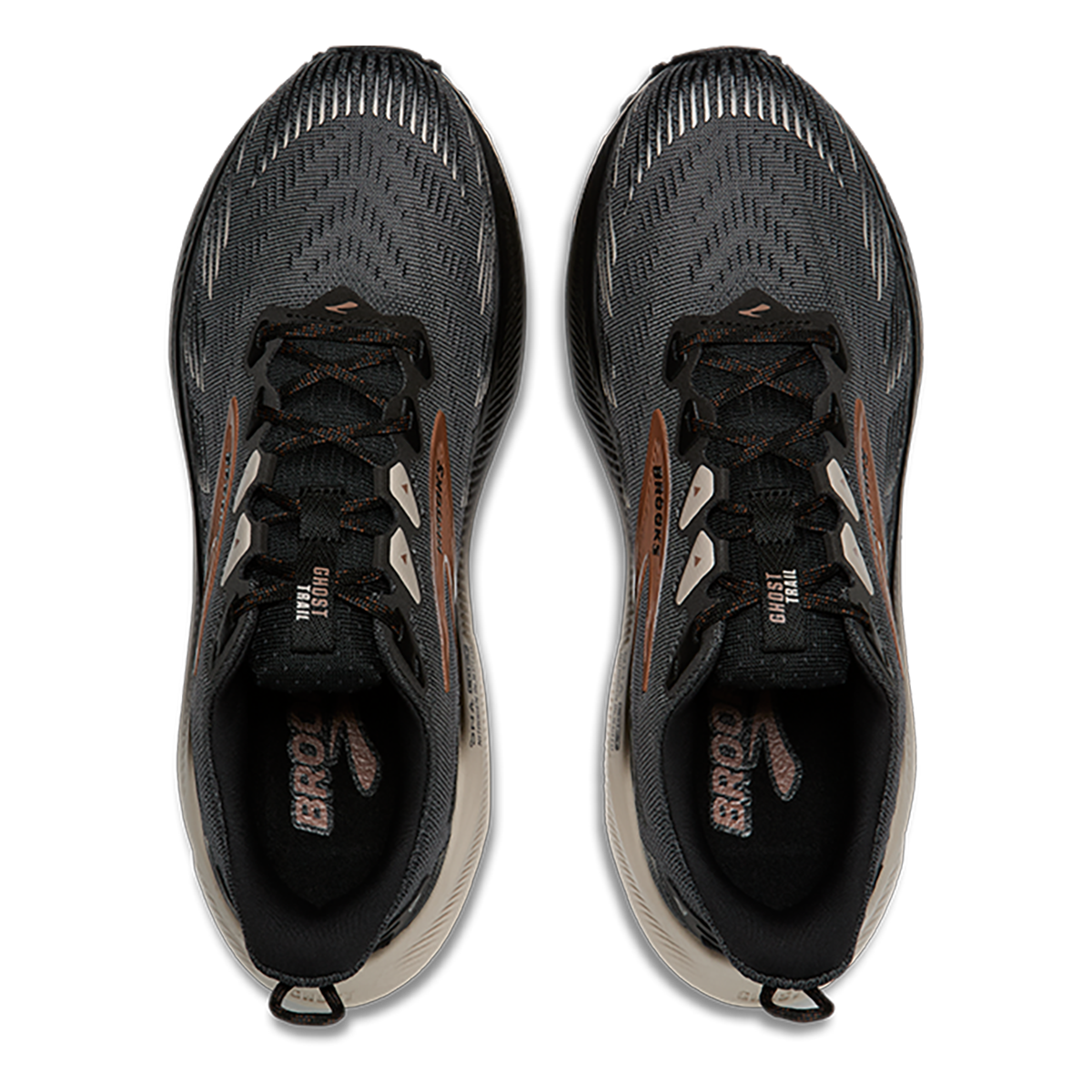 Brooks Ghost Trail — Atlantic Deep - Black - Green — Size D — Width 7 — Alternate View 18