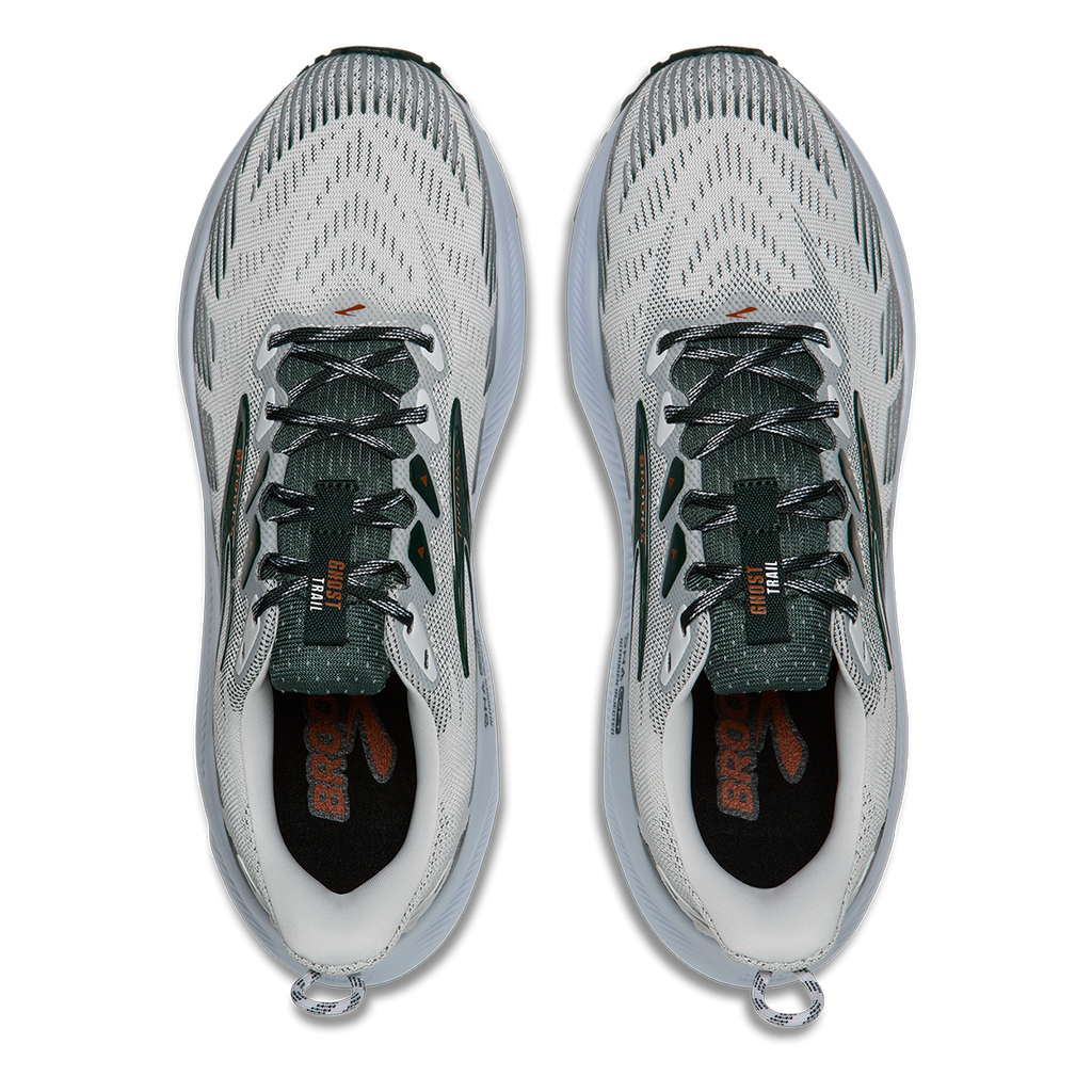 Brooks Ghost Trail — Atlantic Deep - Black - Green — Size D — Width 7 — Alternate View 30