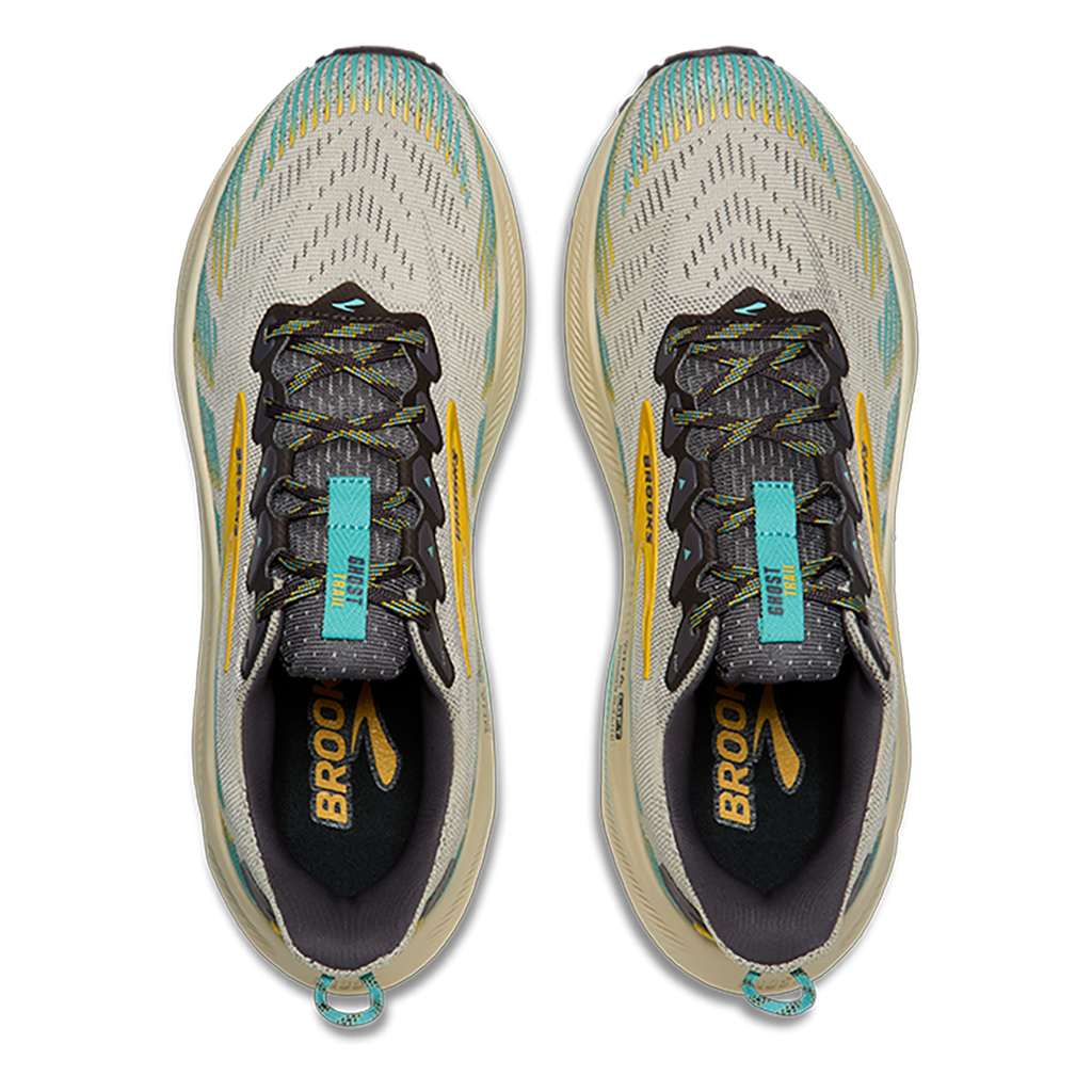 Brooks Ghost Trail — Atlantic Deep - Black - Green — Size D — Width 7 — Alternate View 7