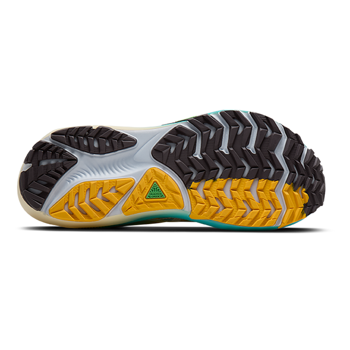 Brooks Ghost Trail — Atlantic Deep - Black - Green — Size D — Width 7 — Alternate View 8