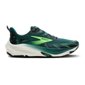 Brooks Ghost Trail — Atlantic Deep - Black - Green — Size D — Width 7 — Front View