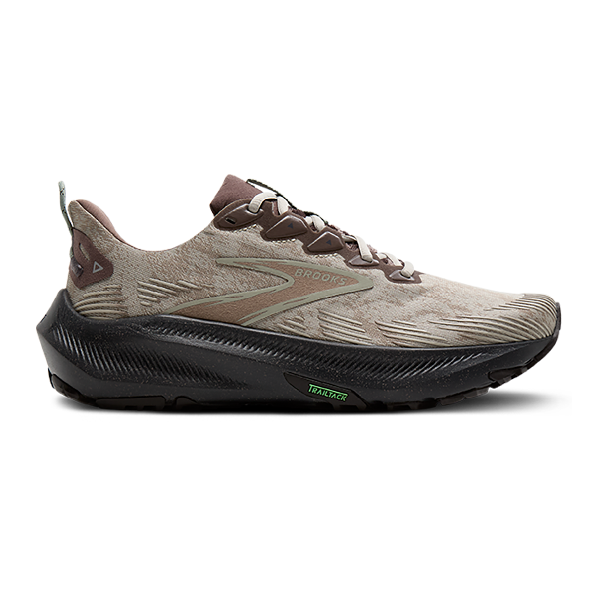 Brooks Ghost Trail — Atlantic Deep - Black - Green — Size D — Width 7 — Alternate View 20