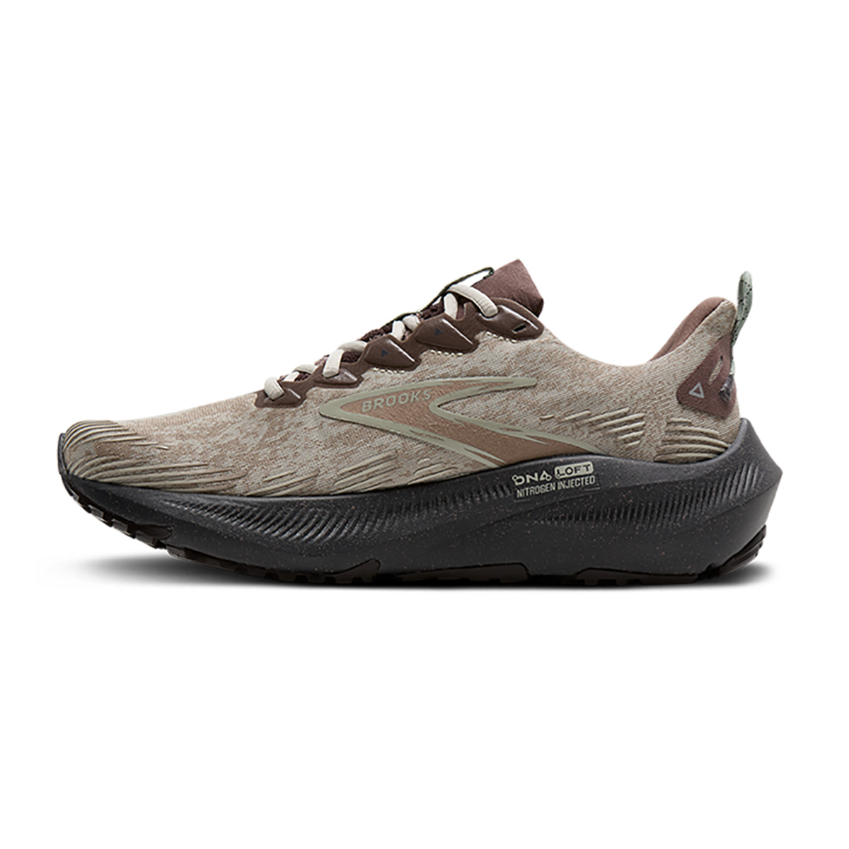 Brooks Ghost Trail — Atlantic Deep - Black - Green — Size D — Width 7 — Alternate View 21