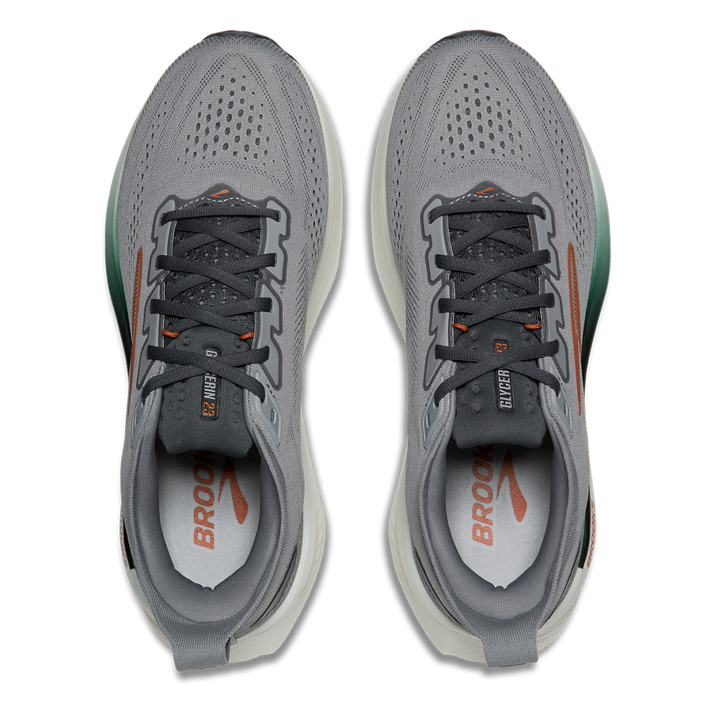 Brooks Glycerin 23 — Atlantic Deep - GreyMist - Coconut — Size D — Width 7 — Alternate View 59